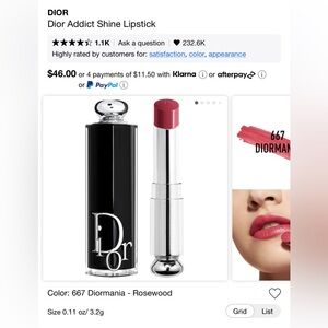 Dior Addict Shine Lipstick - Rosewood